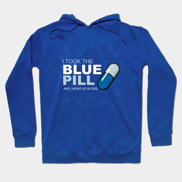 I took the blue pill Hoodie by APDesign